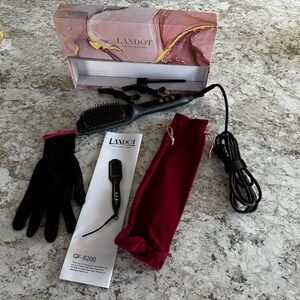 LANDOT HAIR STRAIGHTENER BRUSH QF-S200